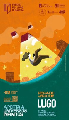 Imagen: Cartel de la feria del libro de Lugo
