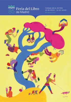 Imagen: Cartel de la feria del libro de Madrid