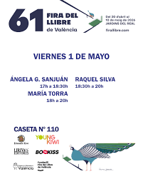 Imagen: Cartel de la feria del libro de Valencia