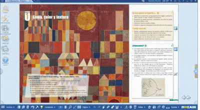 Organización del contenido de los libros de texto de Educación Plástica, Visual y Audiovisual de la ESO.