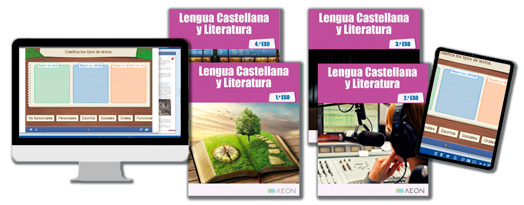 Libros De Texto De Lengua Castellana Y Literatura | AE0N Libros