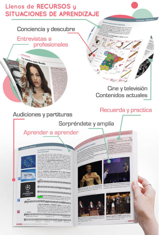 Libro de música ESO AEON - Situaciones de aprendizaje