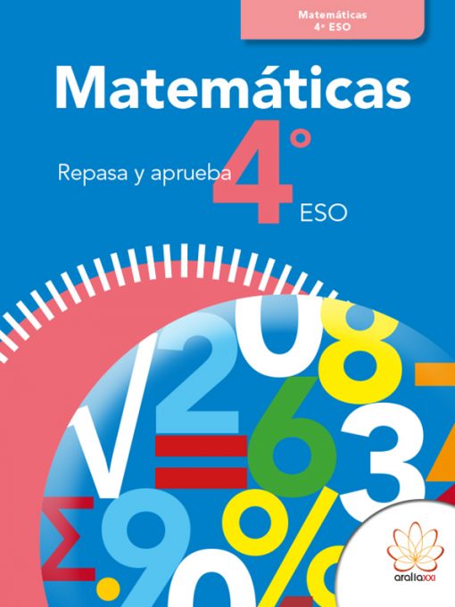 Repasa y aprueba. Matemáticas. ESO 4. Libro alumno. LIBROS DE REFUERZO ESO 4