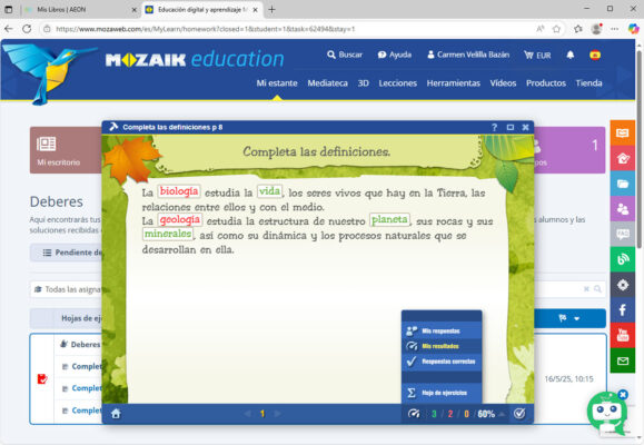 para alumnos
