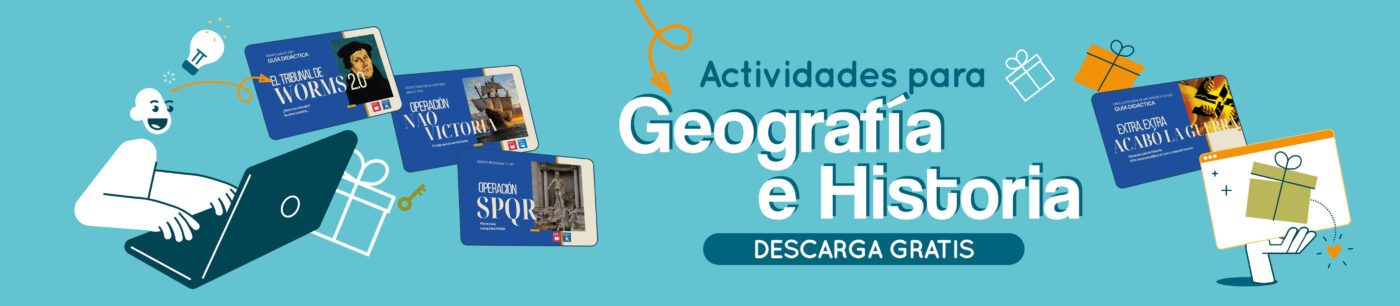 Descarga 5 actividades gratuitas para Geografía e Historia en Secundaria